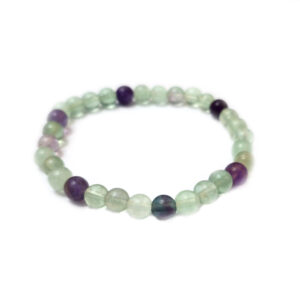 PULSERA PIEDRA NATURAL FLUORITA