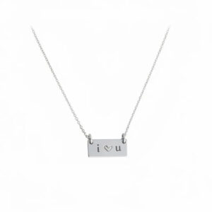 COLLAR PLACA I<3U