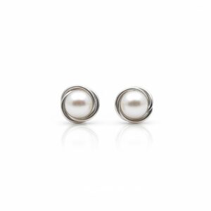 ARETES AROS DE NACAR